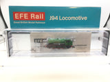 EFE Rail E85510 N Gauge WD Austerity Saddle Tank No. 7 'Robert' National Coal Board Lined Green