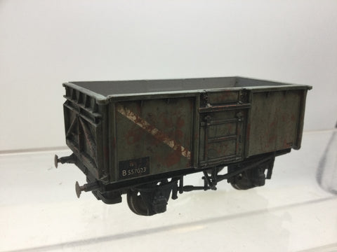 Parkside PC19 OO Gauge BR 16t Mineral Wagon BUILT KIT (WEATHERED)
