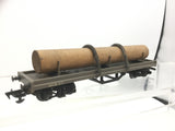 Triang R212 OO Gauge Bogie Bolster Wagon M13127 with Log Load