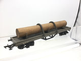 Triang R212 OO Gauge Bogie Bolster Wagon M13127 with Log Load