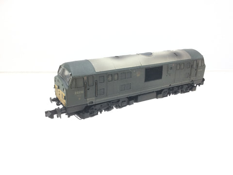 Dapol 2D-012-009 N Gauge BR Green Class 22 D6316 WEATHERED