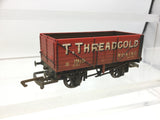 Hornby R6201 OO Gauge 7 Plank Wagon T Threadgold, Woking 1915