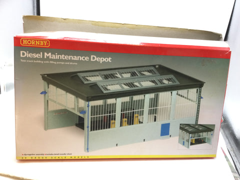 Hornby R8006 OO Gauge Diesel Maintenance Depot