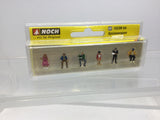 Noch 15239 HO/OO Gauge In the Dining Car (6) Figure Set