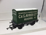 Hornby R6014 OO Gauge GWR Conflat Wagon 39326 with Container