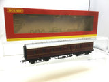 Hornby R4233 OO Gauge LMS Maroon Period 3 Full Brake Coach 30972