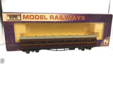 Dapol NB005 N Gauge BR Maroon B Set Coach W6907W