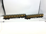 Dapol NB007/NB008 N Gauge GWR Choc/Cream N Set B Coach Set