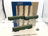Dapol 2P-012-551 N Gauge Maunsell SR Green 3 Coach Set 392