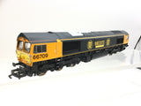 Hornby R2650 OO Gauge Medite Class 66 No 66709 Joseph Arnold Davies