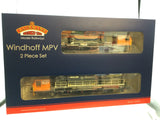 Bachmann 31-579 OO Gauge Windhoff MPV 2-Car Set Network Rail Orange