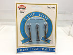 Model Power 499 HO Gauge Electric Street Lights/Lamp Posts (Pack 3)
