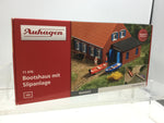 Auhagen 11476 HO/OO Gauge Boathouse with Slipway Kit