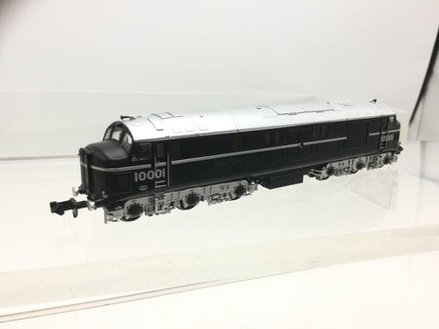 Graham Farish 372-911SF N Gauge LMS 10001 Black & Silver (DCC SOUND)