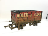 Hornby R6212A OO Gauge 8 Plank End Tipping Wagon Adler & Allan