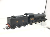 Hornby R150 OO Gauge NE Black B12 Class 7476 Chuff Chuff Tender