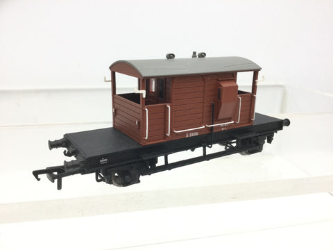Bachmann 38-402A OO Gauge BR Pillbox Brake Van S55581