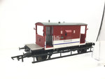Hornby R6614 OO Gauge BR Red/White CAR Brake Van B954753