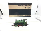 Hattons H4-AB16-002 OO Gauge NCB Green Andrew Barclay 0-4-0 Steam Loco No6