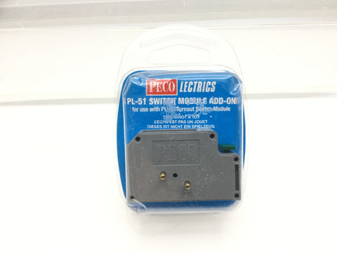 Peco PL-51 Turnout Switch Module Add-On