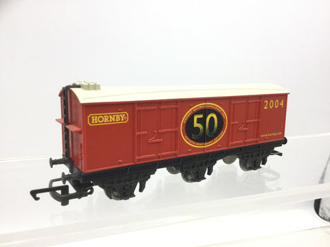 Hornby R6259 OO Gauge 2004 50th Anniv 6 Wheel Wagon