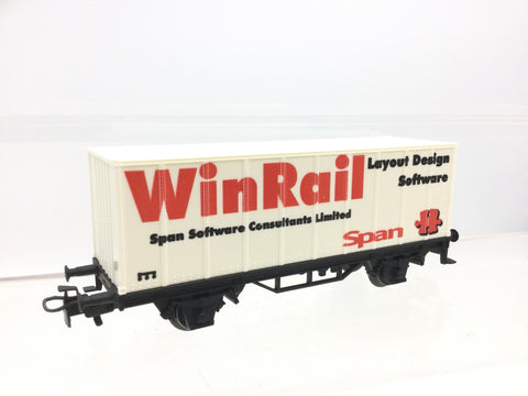 Marklin HO Gauge Winrail Layout Design Software Container Wagon