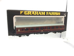 Graham Farish 374-053 N Gauge BR Maroon Mk1 Corr 2nd Coach E24538