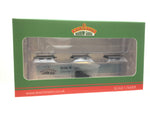 Bachmann 393-225 OO-9 Gauge Dinorwic Slate Wagons without sides 3-Pack Grey