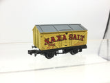 Peco NR-P120 N Gauge Salt Wagon Saxa Yellow