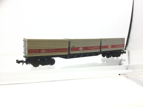Lima 484 N Gauge Freightliner Wagon & Containers