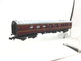 Minitrix 2922 N Gauge BR Maroon Mk 1 Brake 2nd Coach M21240