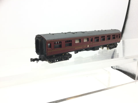 Lima 316 N Gauge BR Maroon Mk 1 Restaurant Coach M25486 (Light Shade)