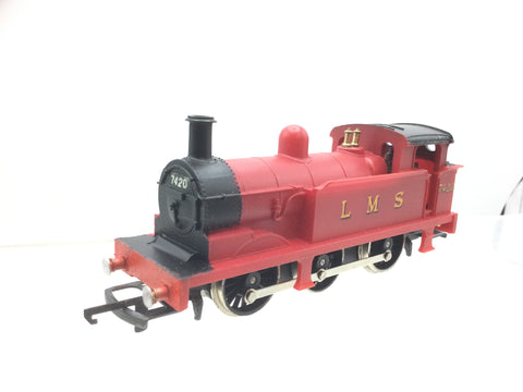 Wrenn W2204 OO Gauge LMS Maroon R1 0-6-0 Tank Engine 7420