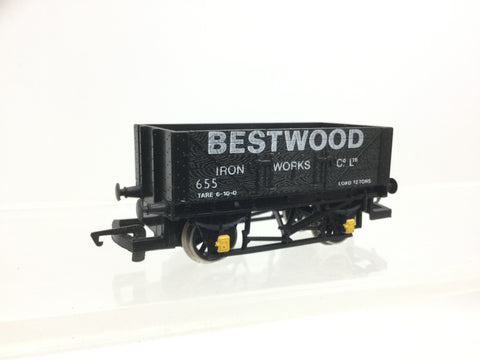 Hornby R096 OO Gauge 5 Plank Wagon Bestwood