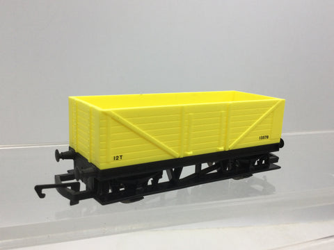 Hornby R1085 OO Gauge Freelance Open Wagon Yellow 13578