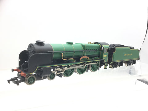 Bachmann 31-401 OO Gauge SR Green Lord Nelson Class 864 Sir Martin Frobisher