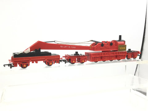 Hornby R739 OO Gauge 75t Operating Crane (No Jacks)