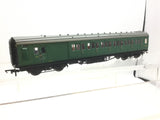 Hornby R4836 OO Gauge BR Green Maunsell 6 Comp Brake Coach S2763S