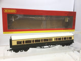 Hornby R4682A OO Gauge GWR Collett Bow Ended Corr Comp L/H Coach