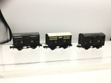 Peco NR-45W N Gauge GWR Cattle Wagon 13865 x3