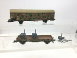 Rivarossi HR6041 HO Gauge DR Camouflage Wagon Set
