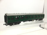 Trix 1947 OO Gauge BR Green Mk1 Composite Coach S15900 (MISSING AXLES)