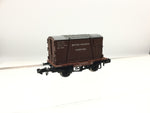 Graham Farish 377-326 N Gauge BR Conflat A Wagon AF Container