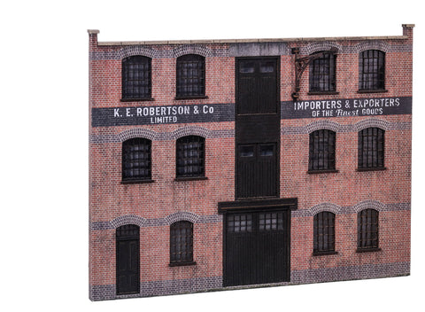Scale Model Scenery KX091 OO Gauge Ultra-Low Relief Warehouse Kit