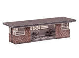 Scale Model Scenery KX097 OO Gauge 1930's Art Deco Bus Shelter Kit