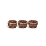 Peco LK-776 O Gauge Half Barrels (Pack 3)