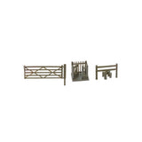 Peco LK86 OO Gauge 2 Field Gates, 2 Styles, 1 Wicket Gate