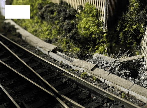 Scale Model Scenery LX035 OO Gauge Concrete Lineside Trunking Kit