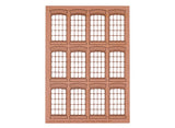 Scale Model Scenery LX125 OO Gauge Arched Top Industrial Windows Kit