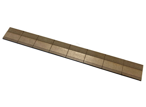 Scale Model Scenery LX213 OO Gauge Platform Coping With Tactile Paving Kit
